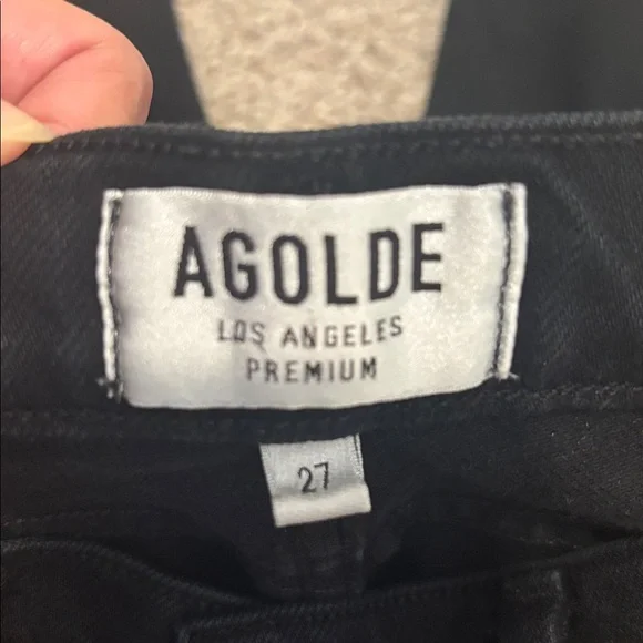 Agolde Premium Black Jeans - Picture 3 of 5